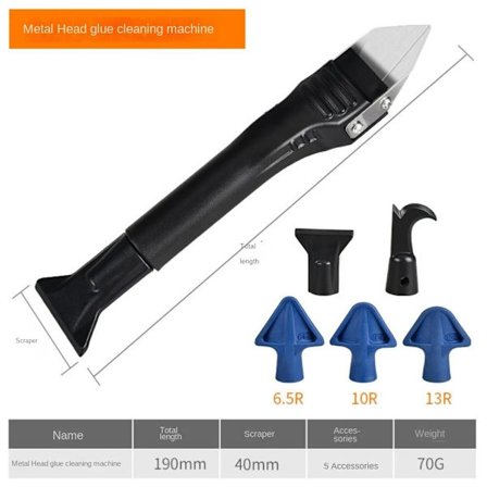 Squeegees Silikonfjerner tetningsskrape