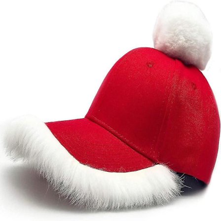 Julemann Baseball Caps! Morsom Julehatt Justerbar Santadrakt for Voksne Barn Menn Kvinner KFC Catering Kokk