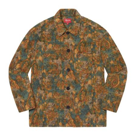 Supreme, Shirts Beige, Heren, Maat:L