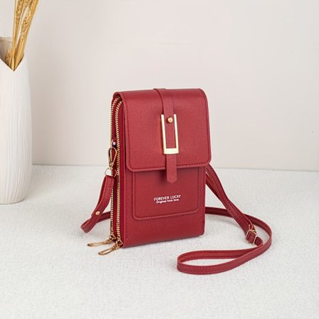 1 stk. Touchscreen Skrå Telefon Taske Moderne Nøgle Taske