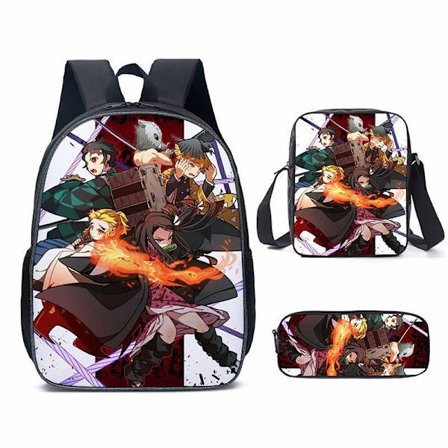 Skolryggsäck för studenter, ny tecknad animation, grundskola och högskola, barnryggsäck, ryggsäck -D6 spöke 16 tum 13-skolryggsäck