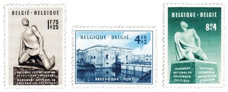 Belgien 1951 - OBP 860-62 - Ubrugt
