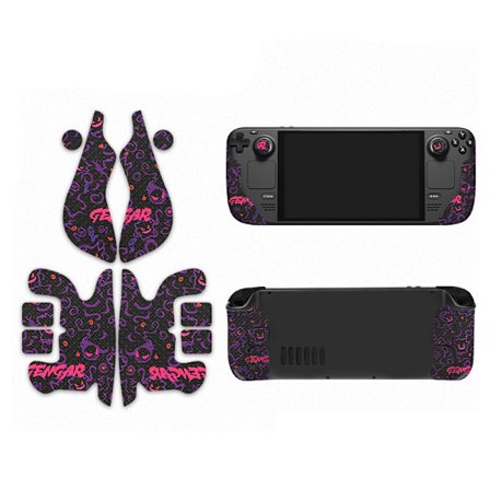 Gengar-teippaus Steam Deckille - Käsikonsoliversio