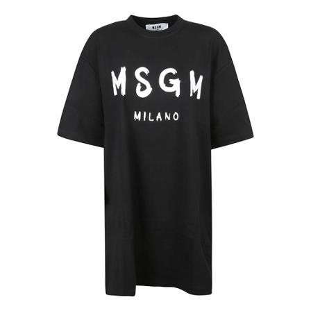 Msgm Kjole Sort, Dame
