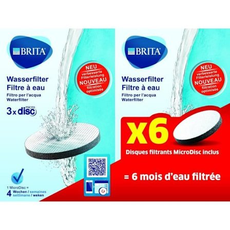 BRITA Pack 6 filtermikroskivor