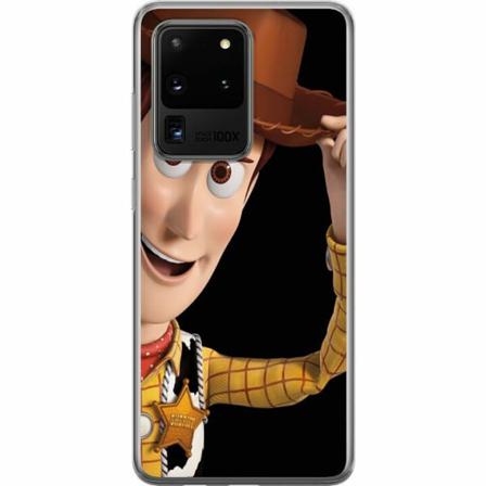 Samsung Galaxy S20 Ultra Genomskinligt Skal Toy Story - Woody