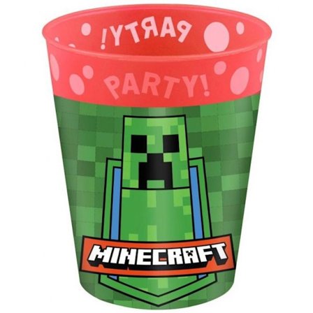 Minecraft micro premium plastmugg 250 ml