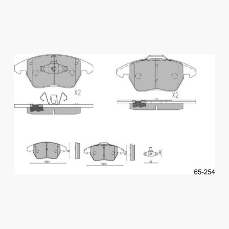 Biltema - Bremseklosser