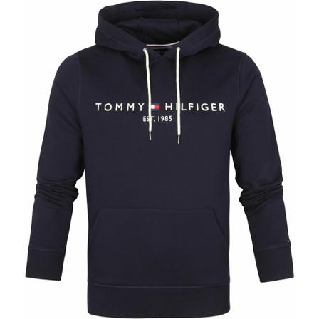 Tommy Hilfiger Hoodie Blå, Herre