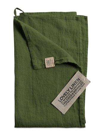 Lovely Kitchen Towel Green Lovely Linen