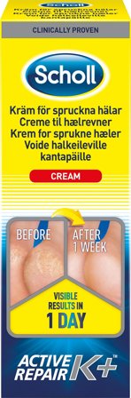 Scholl Creme til Hælrevner, Skincare, Fodpleje, Hælpleje
