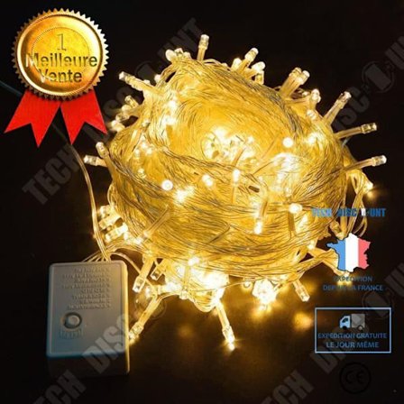 Valosarja - TECH DISCOUNT - 10 M - 100 LEDiä - Vedenkestävä - Vaaleanpunainen