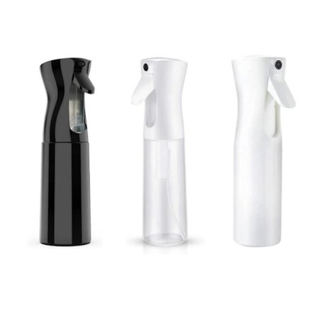 3-delad Hårsprayflaska 300ml - Återanvändbar Tom Sprayflaska, Hårdimspruta, Ultrafin Dimspruta