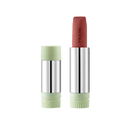 Prada Monochrome Soft Matte Nude Lipstick Refill Läppstift Dam Rosa 3,8 GRM