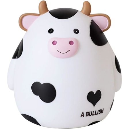 Animal Piggy Bank Samlarobjekt Ko Pengar Bank Cartoon Spargris Bordsskiva Djur Figur Dekor