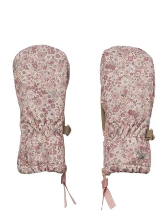 Wheat Technical Mittens Zipper - Pink - M