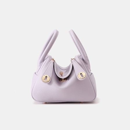 mini lindy veske kuskinn legeveske ekte skinn dameveske trendy ett skulder crossbody håndveske puteveske 19cm gullspenne