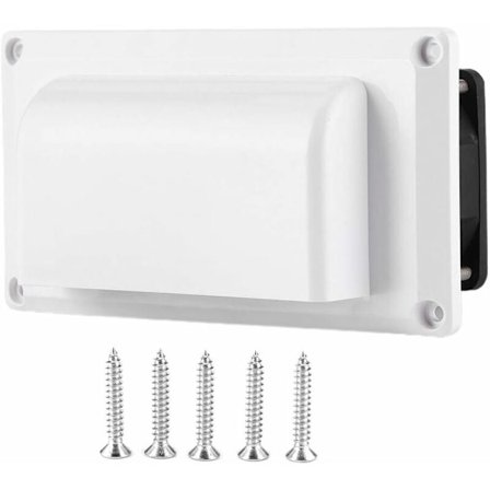 Camperbil Sidoventilation Fläkt, Invändig Ventilation Galler 12V Extraktion Set Husvagn Bil Släpvagn Skruvmontering Arbeta Tyst Luftventil 13W RV Sida