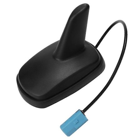 Sort ABS Tagantenne Dekoration til Bil, Passer til Opel Astra G/H og Zafira A/B