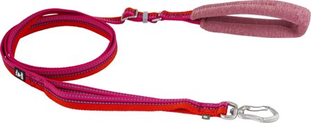 Hurtta Adjustable Leash ECO 120-180cm/20mm Rosehip