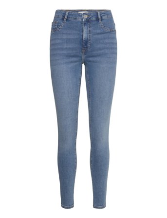 Gina Tricot Molly High Waist Jeans - Blue - XS