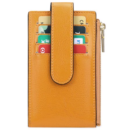 Damplånbok, Apple Airtag-plånbok, Damkortsplånbok, antik gul (antik gul)