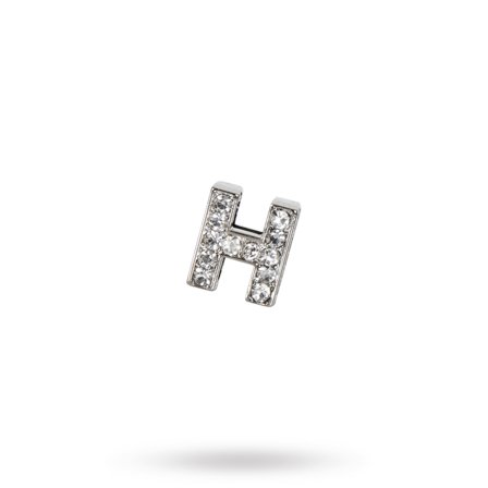 Rhinestone Crystal Letters H- Hundhalsband