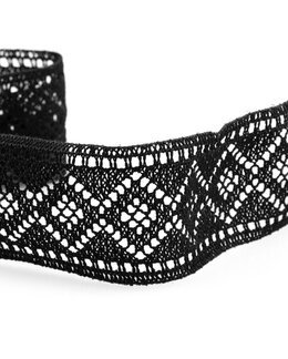 Blonde Rett kant Svart/grå - TrendTex