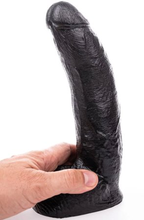Kjøp HUNG System George Black 22cm (HT18B) - Dildo | God pris