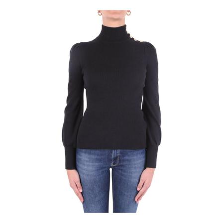Ralph Lauren, Turtlenecks Zwart, Dames, Maat:L