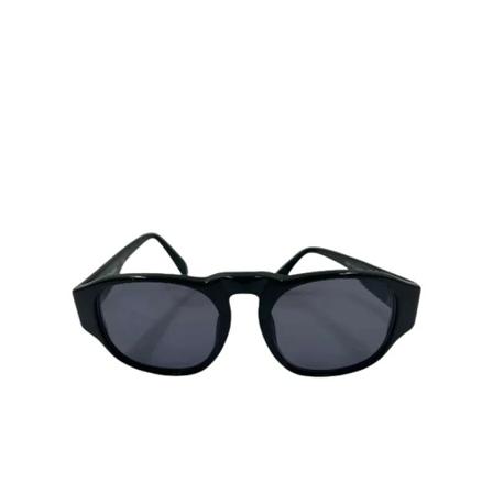 Chanel Vintage Pre-owned Plast solglasgon svart, unisex Vintage Accessoarer, unisex, Storlek: ONE SIZE