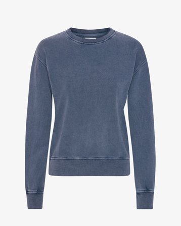 Women Classic Organic Crew - Neptune Blue XL