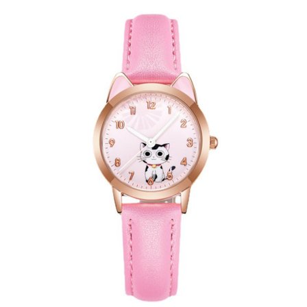 Barneklokke - Analoge klokker for barn - Vanntett klokke armbåndsur jenteklokke