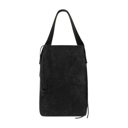 Forte Forte, Suede shopper bag Zwart, Dames, Maat:ONE Size