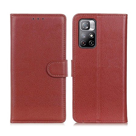 Xiaomi Redmi Note 11 Plånboksfodral med Stativ - Brun