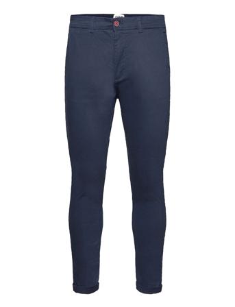 6208250, Pants - Chino Long Blue Solid