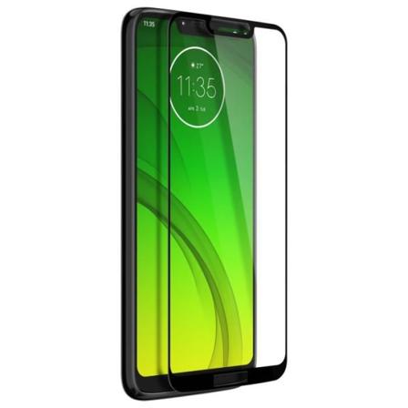 Motorola Moto G7 Power Skärmskydd Härdat glas Outline Svart