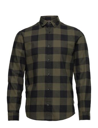 Jjegingham Twill Shirt L/S Noos Skjorta Casual Multi/mönstrad Jack & J S