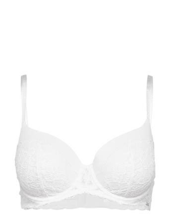Scarlette Fancy T Shirt Bra Lingerie Bras & Tops Padded Bras Hvit Lindex