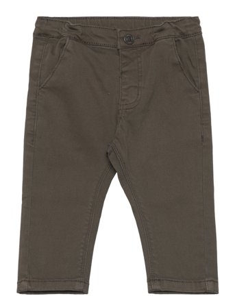 Sofie Schnoor Baby and Kids Wilfredsb Trousers - Khaki green - 74