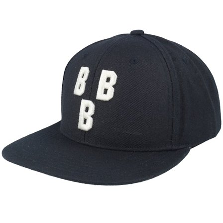 American Needle - Svart snapback Caps - Brim Black Barons Nl Archive 400 Black Snapback @ Hatstore