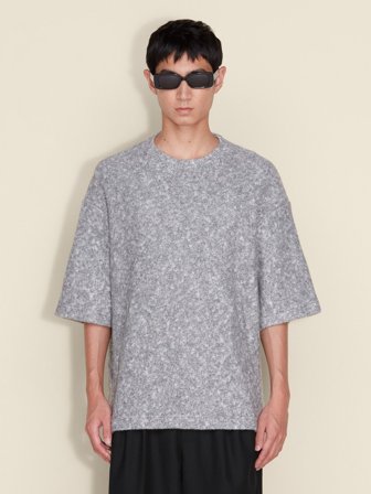 Holzweiler Ranger Brushed Tee - Grey Mix - Men's - XS