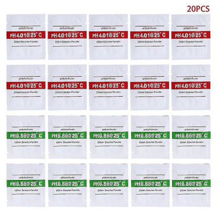 4.01/6.86 pH Buffertlösning pH Pulver Kalibrering Lämplig För pH Testmätare