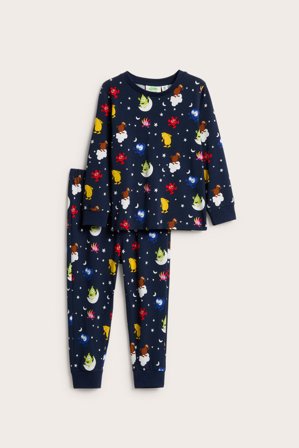 Kappahl | Babblarna-malliston pyjama | Tummansininen