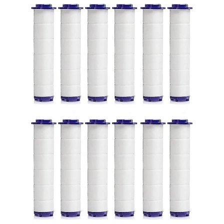 12 stk. Turbo Ventilator Brusehoved Filter Kompatible Propeldrevne Håndholdte