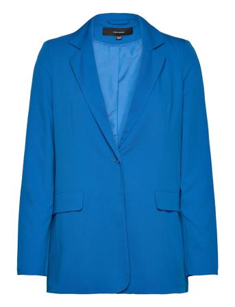 Vmzelda L/S Blazer Blue Vero Moda