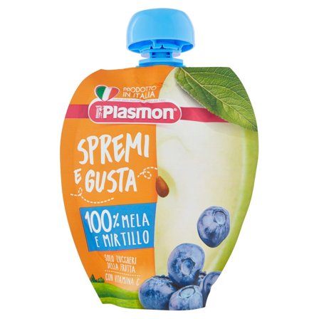 Plasmon Spremi e Gusta Mela Mirtillo 100ml