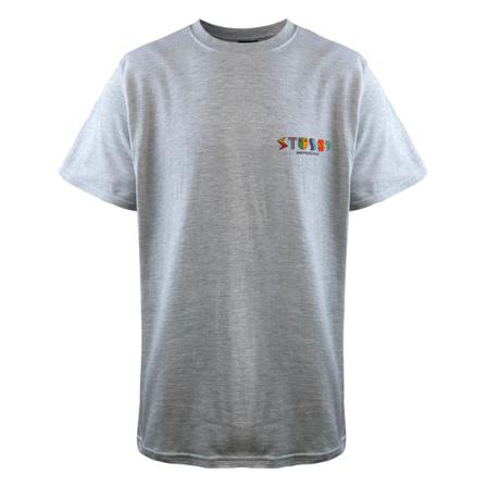 Stüssy T-shirt Grå, Herre T-shirts, Størrelse: M