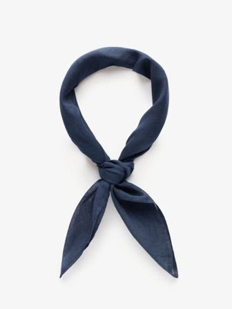 John Henric Men's Marineblaues Bandana Size Onesize