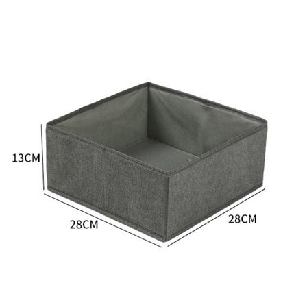 T-Shirt Tøj Opbevaringsboks Tøj Finishing Box 28X28X13CM